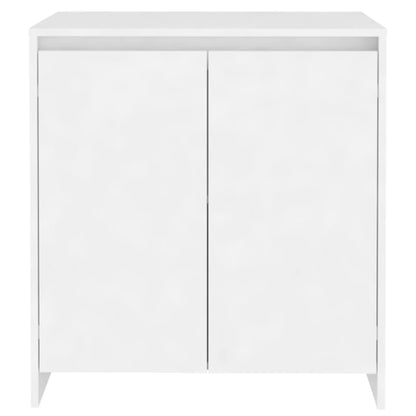 Skjenk hvit 70x41x75 cm konstruert tre
