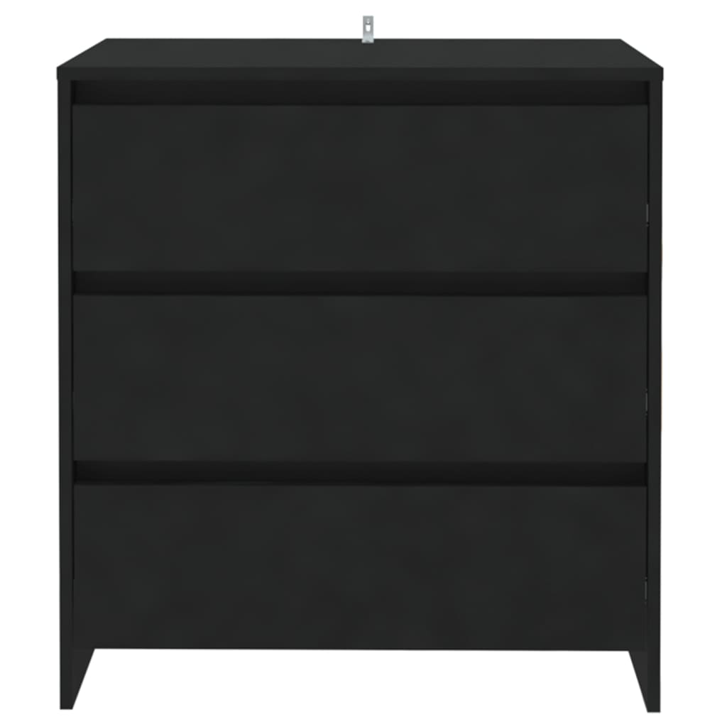 Skjenk Svart 70x41x75 cm