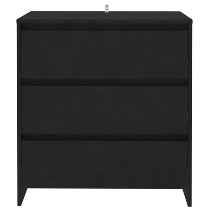 Skjenk Svart 70x41x75 cm