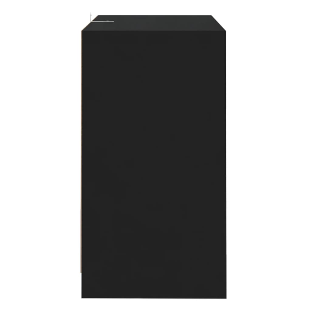 Skjenk Svart 70x41x75 cm