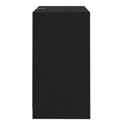 Skjenk Svart 70x41x75 cm