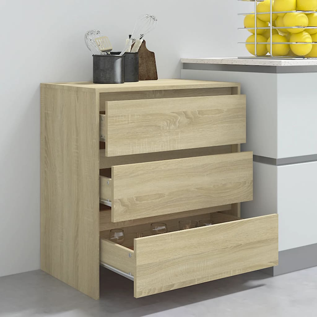 Skjenk Sonoma Eik 70x41x75 cm