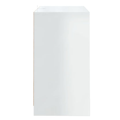 Skjenk Høyglans Hvit 70x41x75 cm