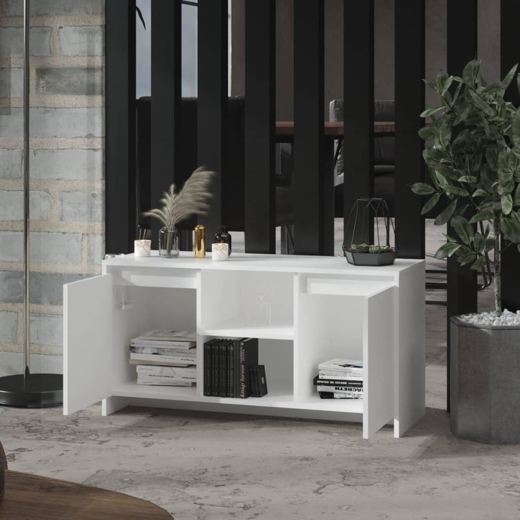 TV-Møbel Hvit TV-benk 102x37,5x52,5 cm