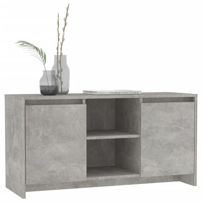 TV-Møbel Betonggrå TV-benk 102x37,5x52,5 cm