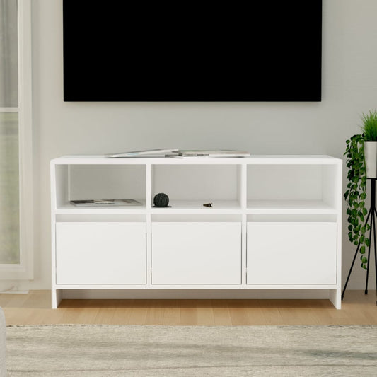TV-Møbel Hvit TV-benk 102x37,5x52,5 cm