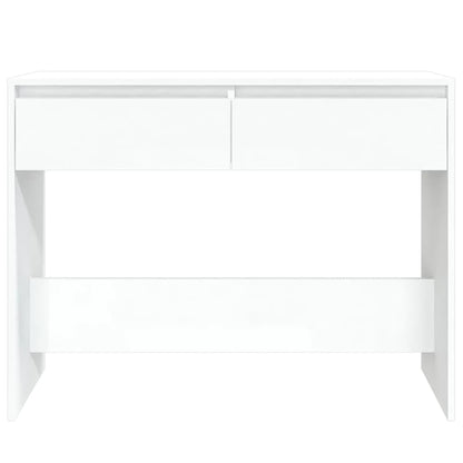 Avlastningsbord Konsollbord Hvit 100x35x76,5 cm