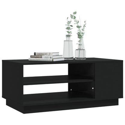 Salongbord Sofabord Svart 102x55x43 cm