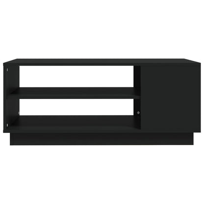 Salongbord Sofabord Svart 102x55x43 cm