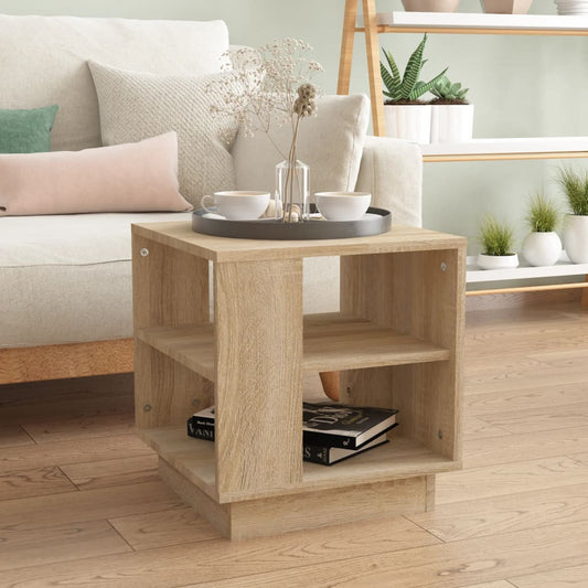 Salongbord Sofabord Sonoma Eik 40x40x43 cm