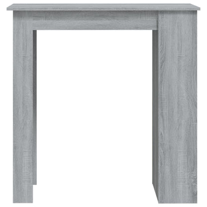 Barbord med stativ grå sonoma 102x50x103,5 cm konstruert tre