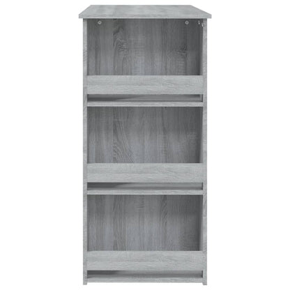 Barbord med stativ grå sonoma 102x50x103,5 cm konstruert tre