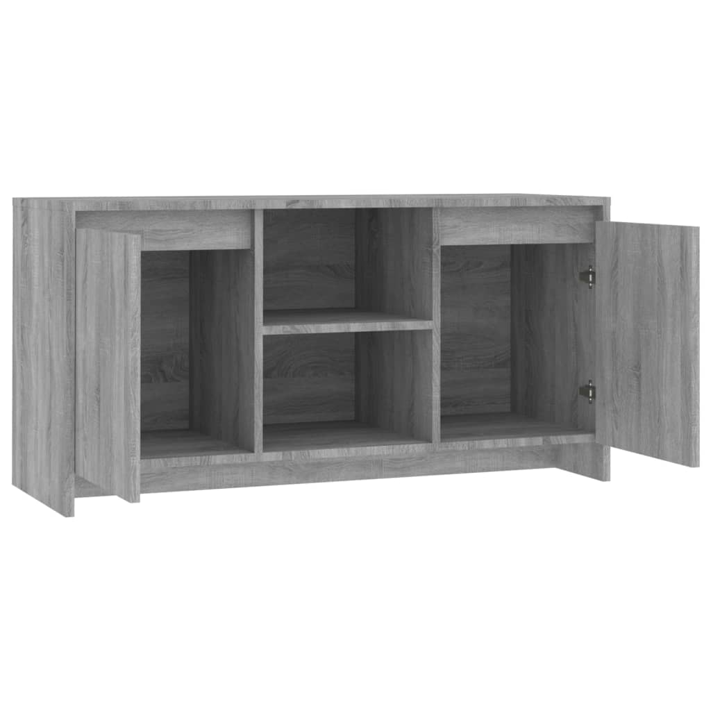 TV-Møbel Sonoma Grå TV-benk Eik 102x37,5x52,5 cm