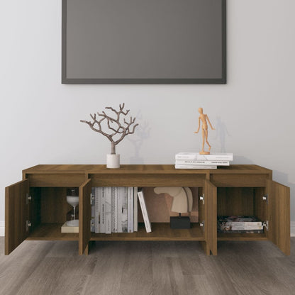 TV-Møbel Brun Eik TV-benk 120x30x40,5 cm