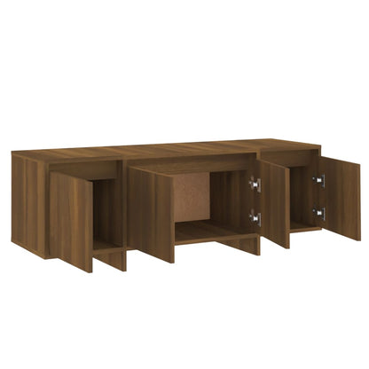 TV-Møbel Brun Eik TV-benk 120x30x40,5 cm