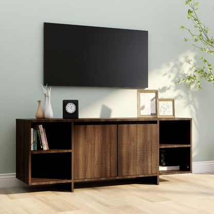 TV-Møbel Brun Eik TV-benk 130x35x50 cm