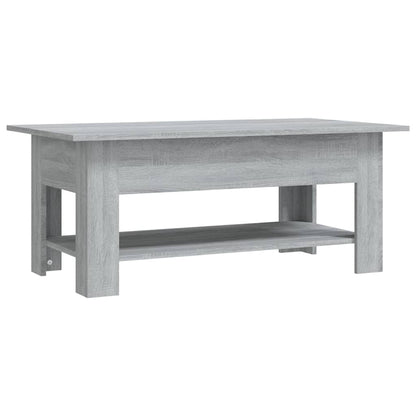 Salongbord Sofabord Sonoma Grå 102x55x42 cm