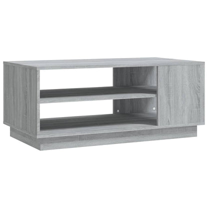 Salongbord Sofabord Sonoma Grå Eik 102x55x43 cm