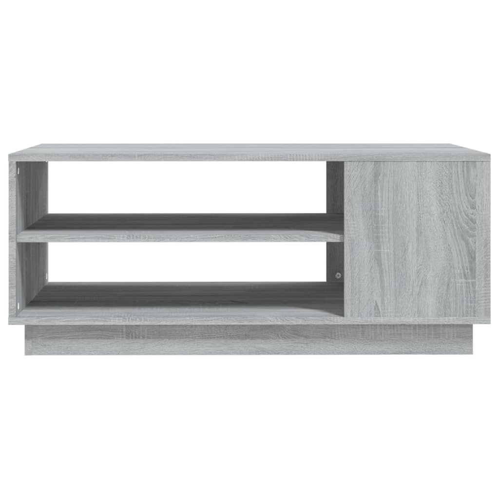 Salongbord Sofabord Sonoma Grå Eik 102x55x43 cm
