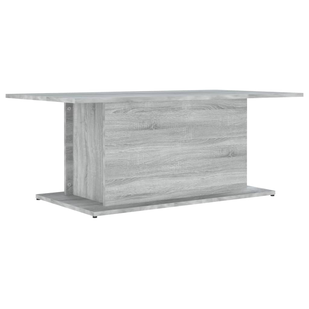 Salongbord Sofabord Sonoma Grå 102x55,5x40 cm
