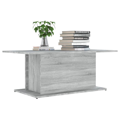 Salongbord Sofabord Sonoma Grå 102x55,5x40 cm