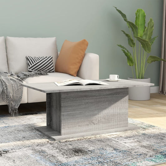 Salongbord Sofabord Sonoma Grå 102x55,5x40 cm