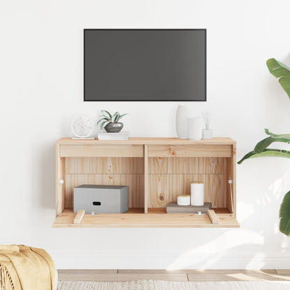 Veggskap Tre 80x30x35 cm heltre furu