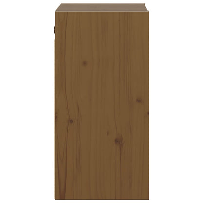 Veggskap Honningbrun 2 stk 30x30x60 cm heltre furu