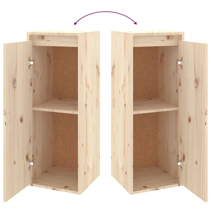 Veggskap Tre 30x30x80 cm heltre furu