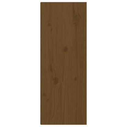 Veggskap Honningbrun 2 stk 30x30x80 cm heltre furu