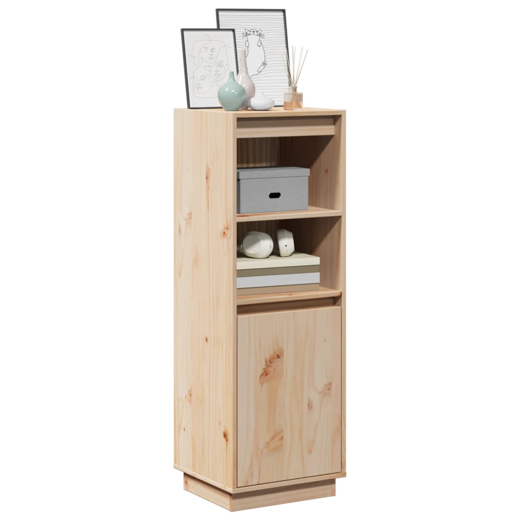Skap 37x34x110 cm heltre furu