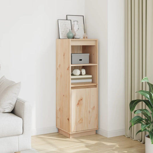Skap 37x34x110 cm heltre furu