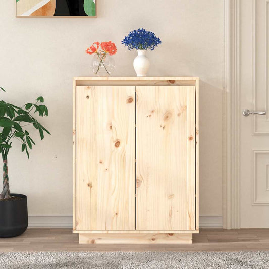 Skoskap Skohylle Skobenk Tre 60x35x80 cm heltre furu
