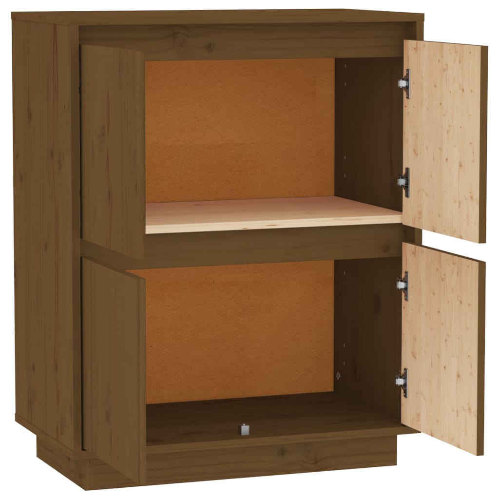 Skjenk Honningbrun 60x34x75 cm heltre furu