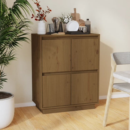 Skjenk Honningbrun 60x34x75 cm heltre furu