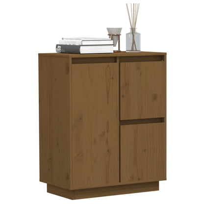 Skjenk Honningbrun 60x34x75 cm heltre furu