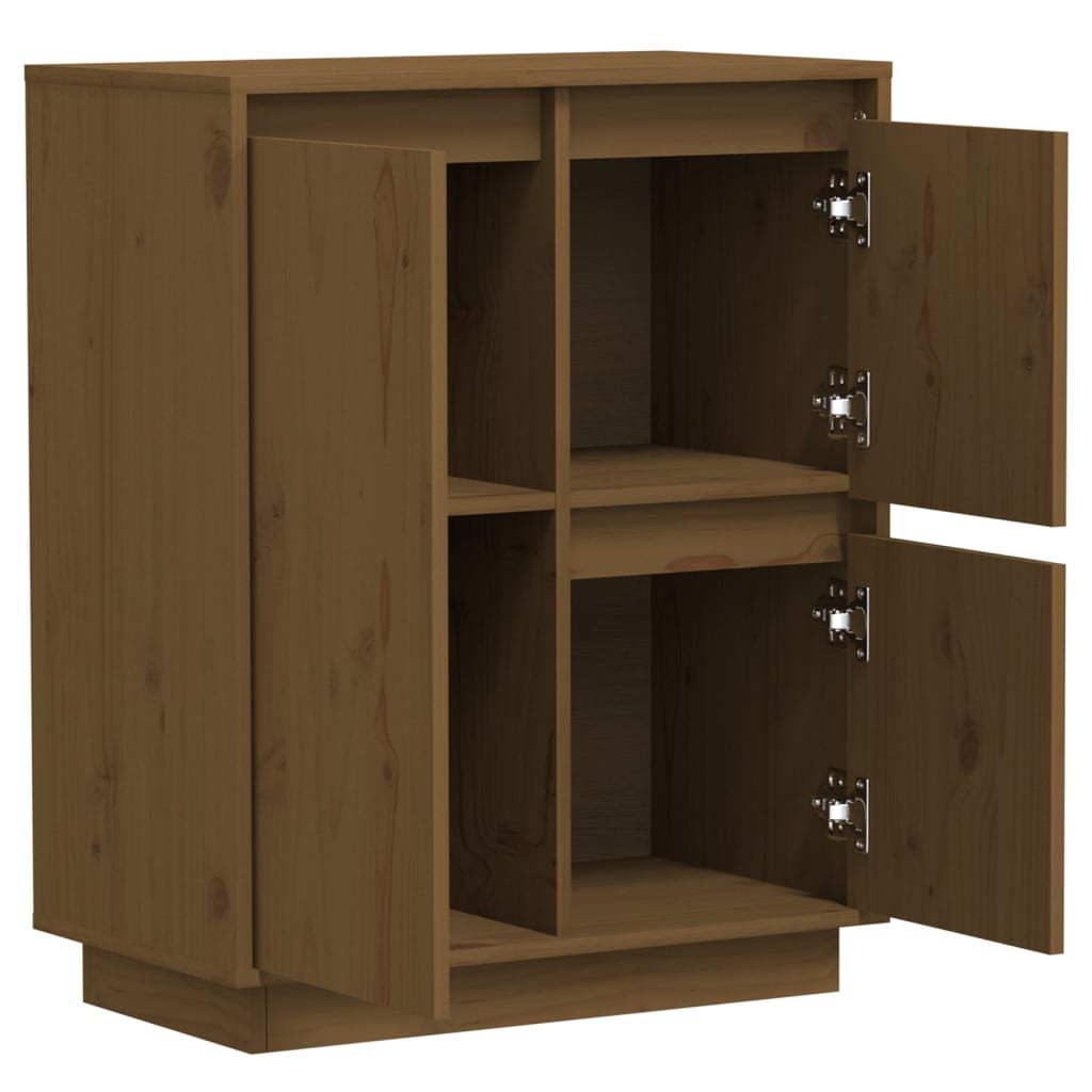 Skjenk Honningbrun 60x34x75 cm heltre furu