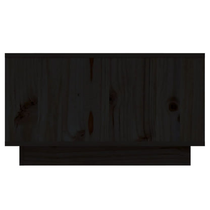 Salongbord Sofabord Svart 55x56x32 cm heltre furu