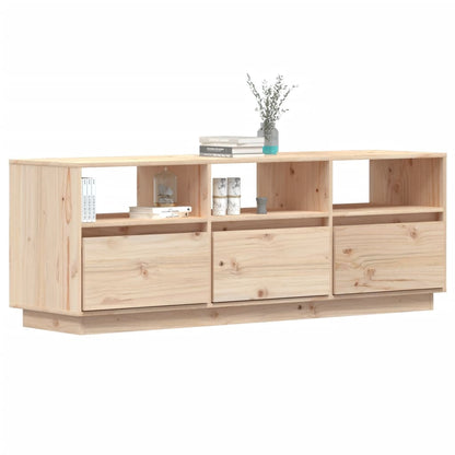 TV-Møbel Tre TV-benk heltre furu 140x37x50 cm