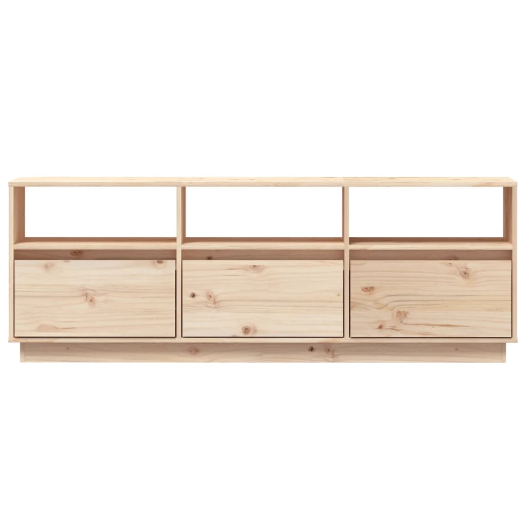 TV-Møbel Tre TV-benk heltre furu 140x37x50 cm