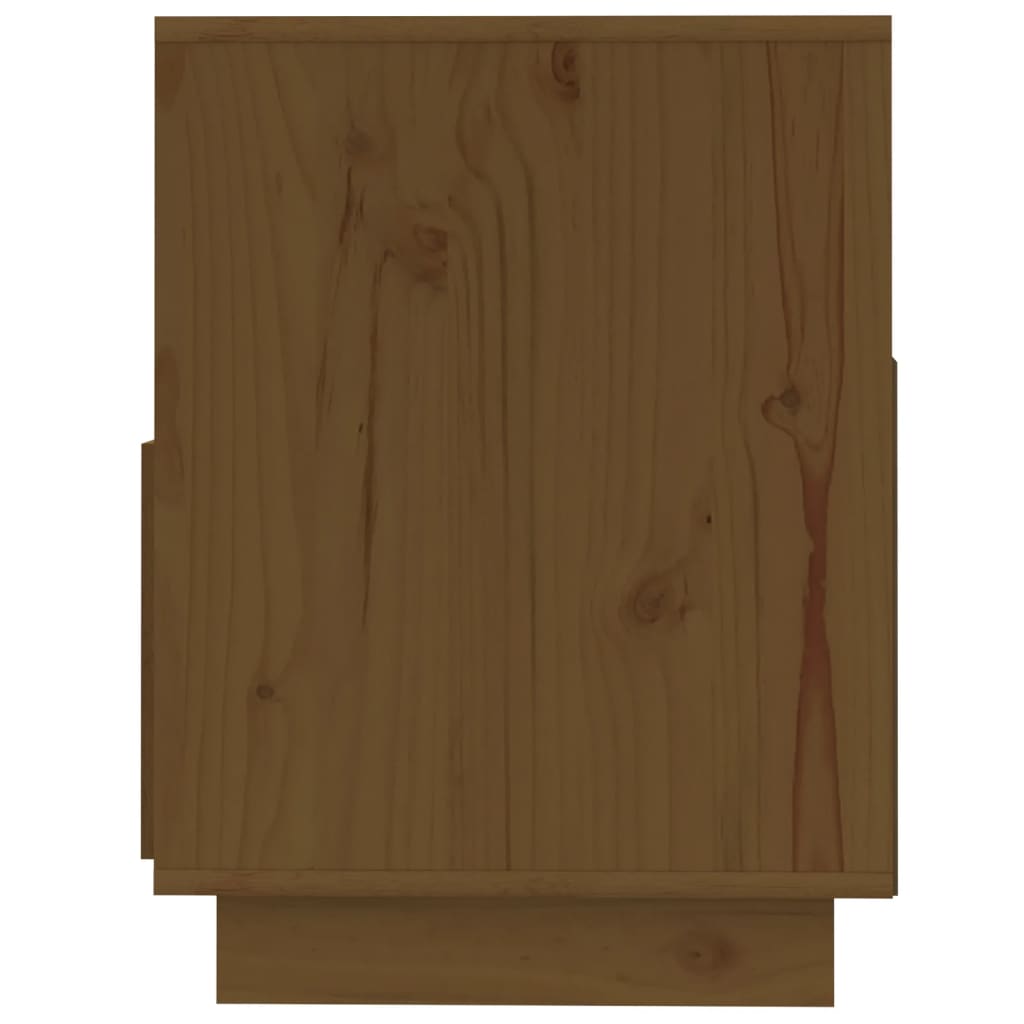 TV-Møbel Honningbrun TV-benk 140x37x50 cm heltre furu