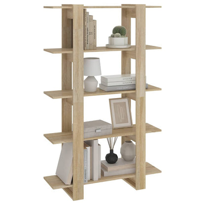 Bokhylle Sonoma Eik Romdeler 100x30x160 cm