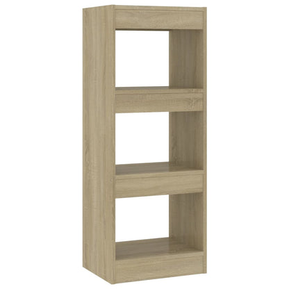 Bokhylle/romdeler sonoma eik 40x30x103 cm konstruert tre