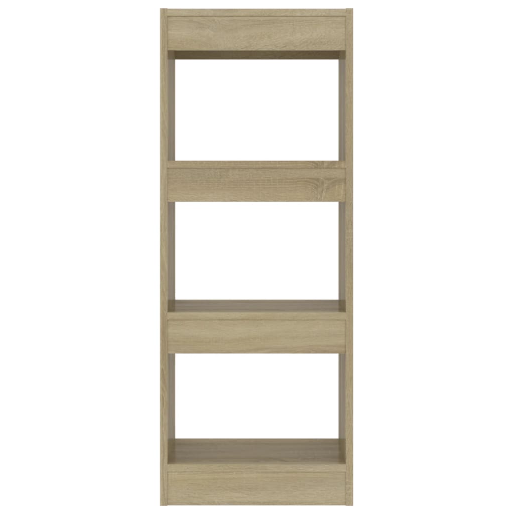 Bokhylle/romdeler sonoma eik 40x30x103 cm konstruert tre