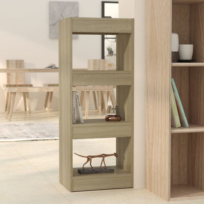 Bokhylle/romdeler sonoma eik 40x30x103 cm konstruert tre