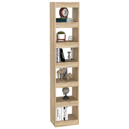 Bokhylle Sonoma Eik Romdeler 40x30x198 cm