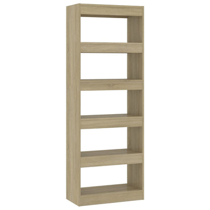 Bokhylle Sonoma Eik Romdeler 60x30x166 cm