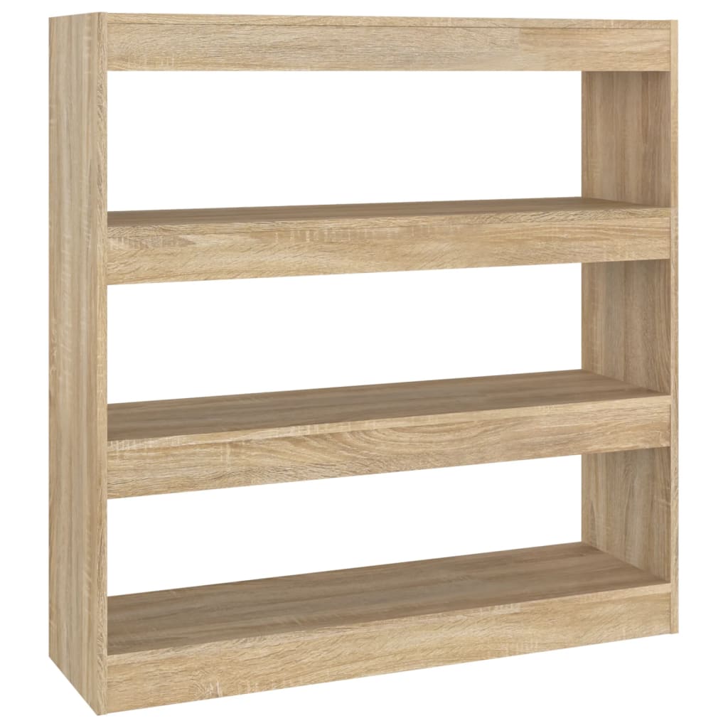 Bokhylle Sonoma Eik Romdeler 100x30x103 cm