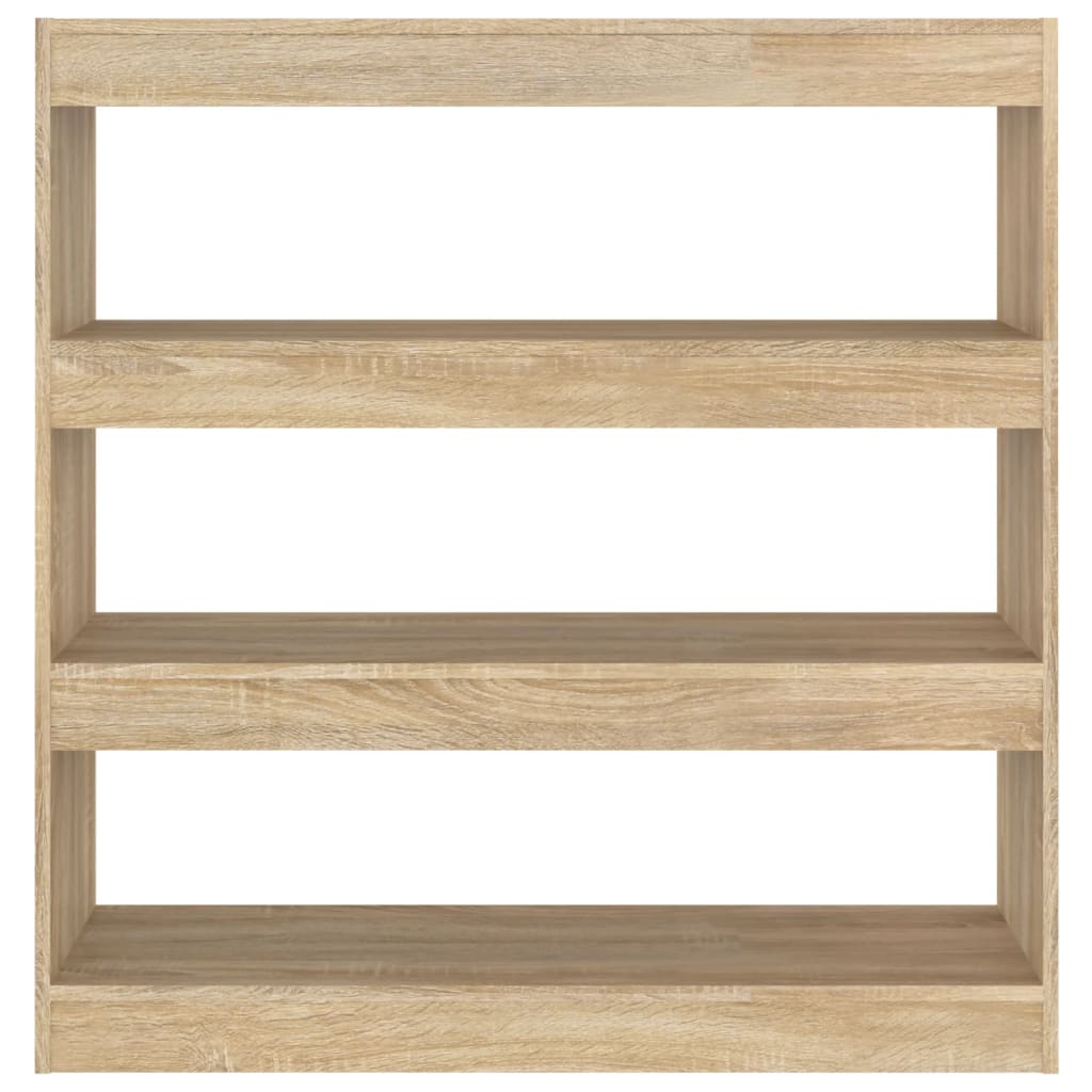 Bokhylle Sonoma Eik Romdeler 100x30x103 cm