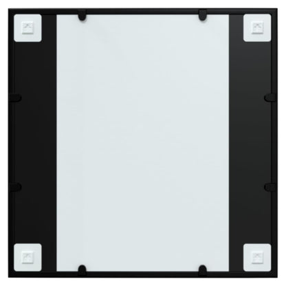Veggspeil Svart 60x60 cm metall